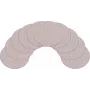 HAZET 9033-5-06/10 Almohadillas de lijado de repuesto, grano 600, 76,2 mm, 10 uds.