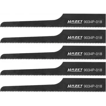 HAZET 9034P-018/5 Set de hojas de sierra de calar 5 uds. (9034P-018/5)