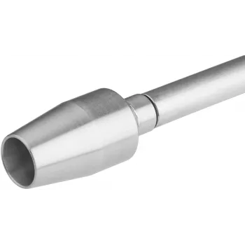 HAZET Boquilla Venturi 9040LG-3-01 para pistolas neumáticas, negra, POM