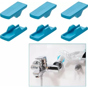 HAZET 762-018/6 Set de mordazas protectoras 180 mm aluminio con inserciones de goma