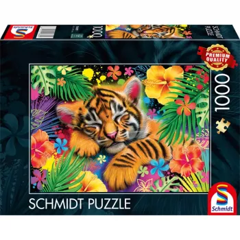 SCHMIDT SPIELE Tiger Cub (1000 piezas) Puzzle