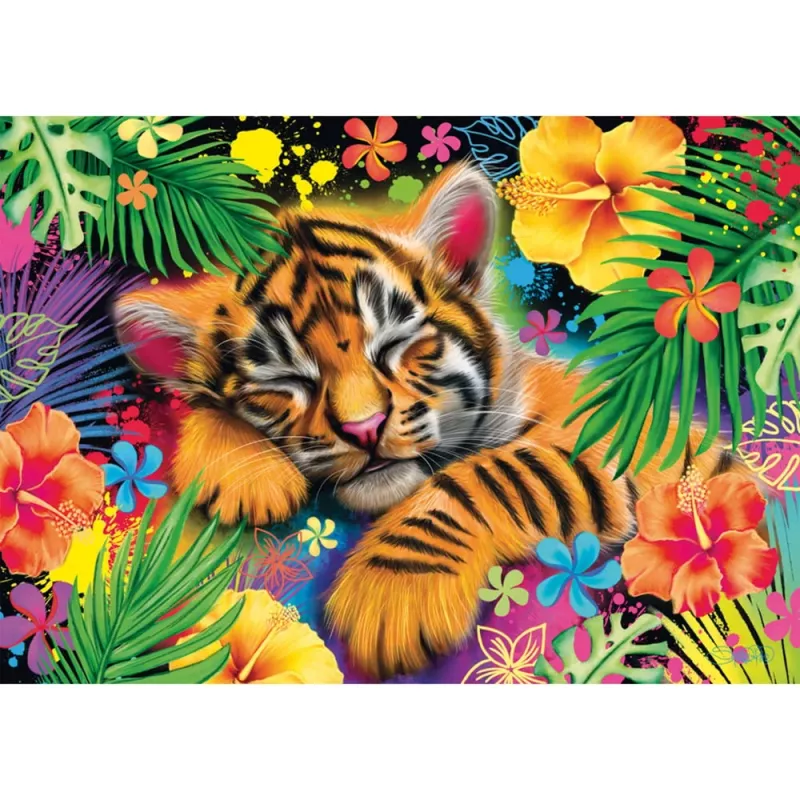 SCHMIDT SPIELE Tiger Cub (1000 piezas) Puzzle