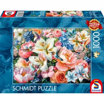 Schmidt Spiele Blumen in Pastell (1000 piezas) Puzzle