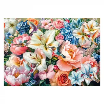 Schmidt Spiele Blumen in Pastell (1000 piezas) Puzzle