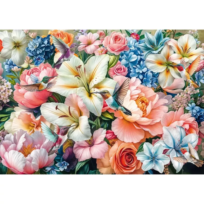 Schmidt Spiele Blumen in Pastell (1000 piezas) Puzzle