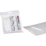LAUREL Easy Clip Tiras de archivo blancas cortas 100 uds.