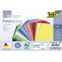 Folia Cartulina fotográfica colores surtidos 300 g/m² 50 hojas A4
