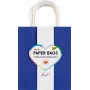 Folia 7 bolsas de papel BASIC M azul azul claro rosa rojo amarillo blanco menta 18,0