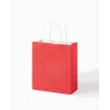 Folia 7 bolsas de papel CLASSIC M rojo natural verde crema oro metalizado 18,0 x 21 cm