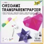Folia Papel plegable transparente 20 x 20 cm, 20 hojas, 42 g/m², transparente