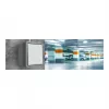 SIEMENS Interruptor universal de superficie DELTA Fläche Gris oscuro 1 elemento 10A 250V