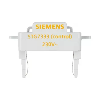 Siemens DELTA 5TG7333 Inserto de luz LED 230 V, naranja