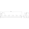 SIEMENS 5ST3675-0 Peine de conexión 10mm² 3p/N 6xAFD+6xKomp. 12TE