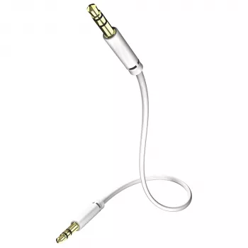 in-akustik Star cable de audio con conector jack de 3,5 mm 3,0 m negro