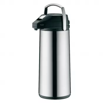 ALFI Dispensador de bebidas isotérmico negro plata 3,0 L