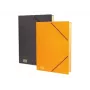 RNK Archivador de fuelle 9 compartimentos negro
