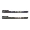 Tombow WS-BHS-2P Set de rotuladores Dual Brush Pen - negro - 2 uds. - blíster