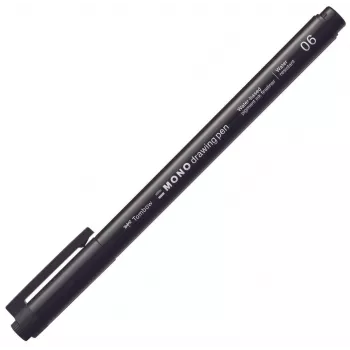 Tombow MONO Drawing Pen Fineliner negro 0,5 mm de grosor de trazo