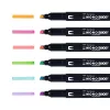 Tombow MONO Edge Set de rotuladores fluorescentes - punta cincel y punta redonda 3,8mm 0,8mm línea surtidos (6 rotuladores)