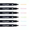 Tombow MONO Edge Set de rotuladores fluorescentes - punta cincel y punta redonda 3,8mm 0,8mm línea surtidos (6 rotuladores)