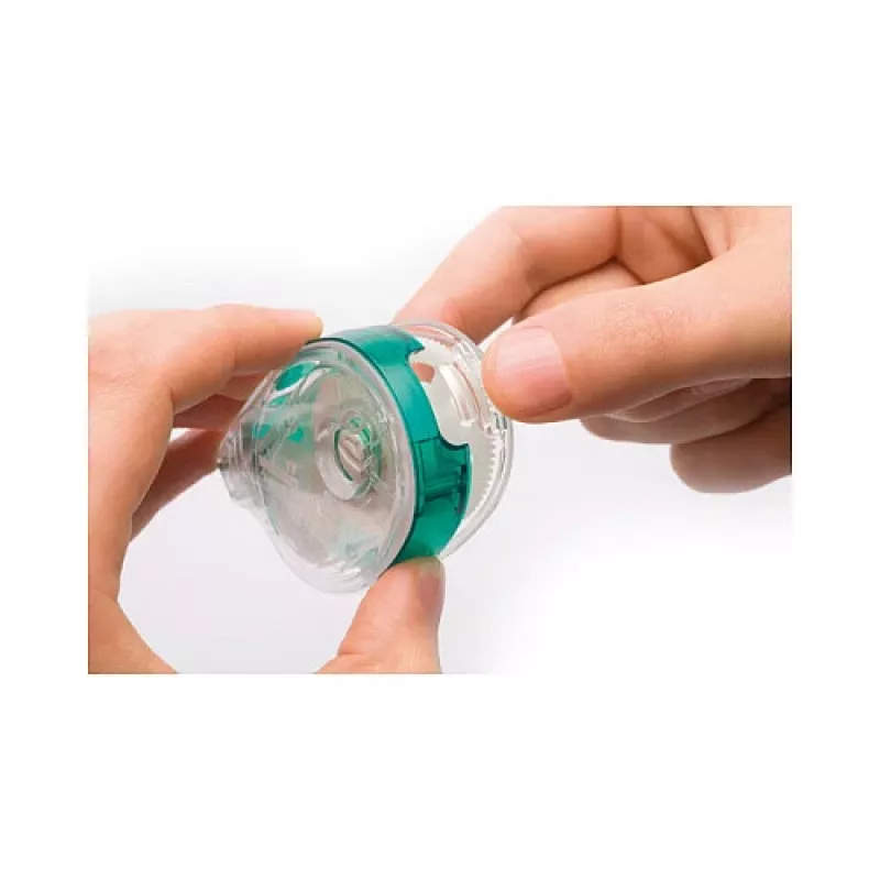 Tombow MONO YXE cinta correctora - verde/transparente - 16 m x 4,2 mm - blíster