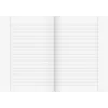 Brunnen cuaderno de deberes 1046814 DIN A5 cosido rayado 48 hojas - A5