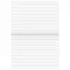 BRUNNEN cuaderno de aprendizaje de escritura A4q 16 hojas rayado sin margen - A1