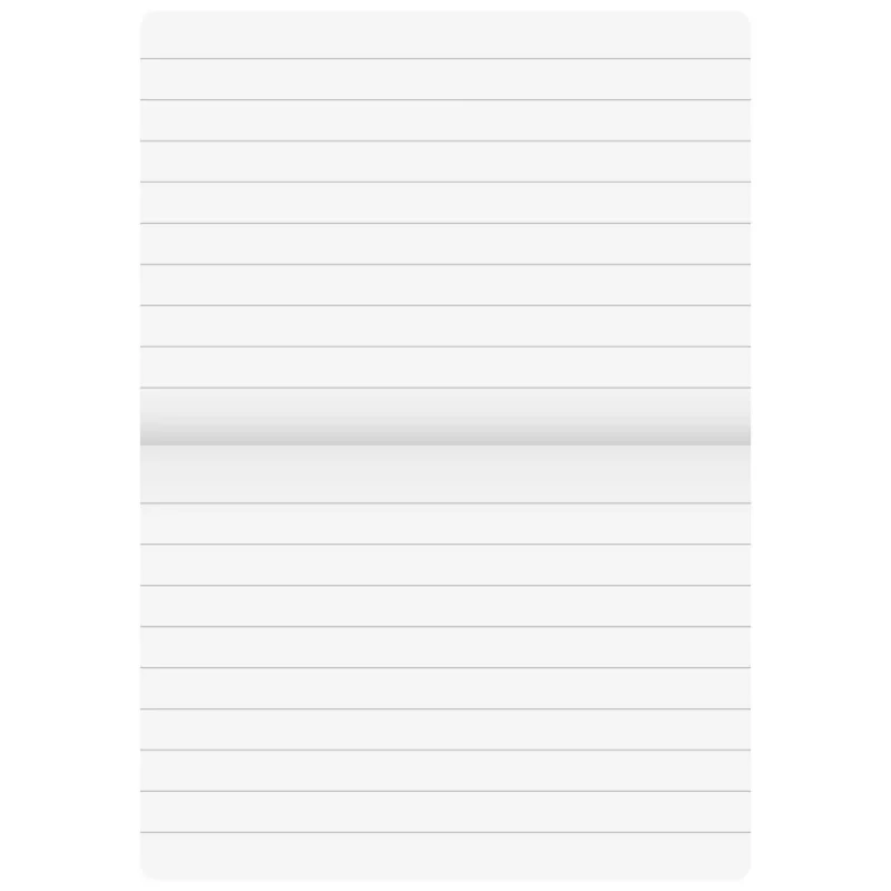 BRUNNEN cuaderno de aprendizaje de escritura A4q 16 hojas rayado sin margen - A1