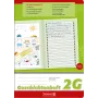 BRUNNEN cuaderno de historias Lineatur 2G rayado DIN A4 sin margen 16 hojas