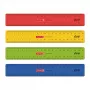 BRUNNEN regla 20,0 cm roja amarilla verde o azul