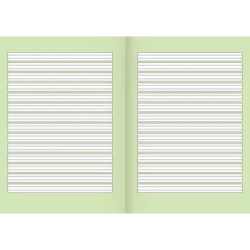 Cuaderno escolar reciclado BRUNNEN Lineatur 2 rayado con margen perimetral, 2.º curso
