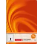Brunnen Vivendi A5 Cuaderno escolar, pautado de contraste, Lineatur 1, naranja