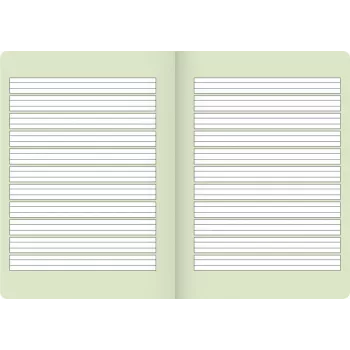 Cuaderno escolar Brunnen Vivendi A5, Lineatur de contraste, Lineatur 1, naranja