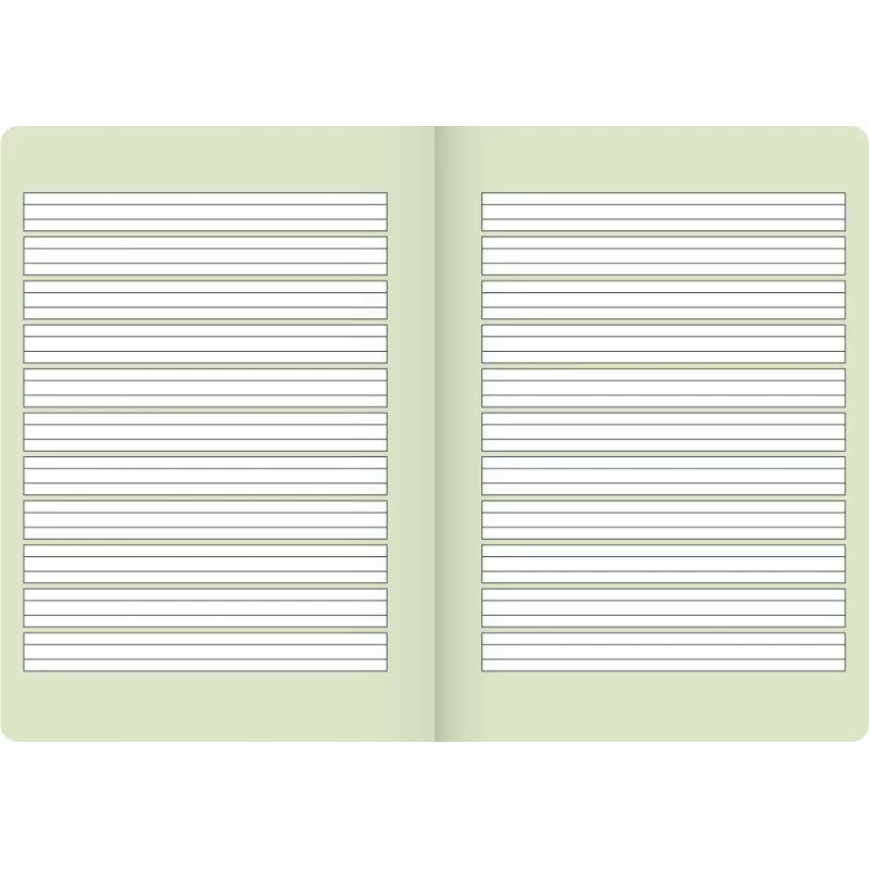 Brunnen Vivendi A5 Cuaderno escolar, pautado de contraste, Lineatur 1, naranja