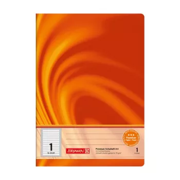 Cuaderno escolar BRUNNEN Vivendi A4 Lineatur 1 rayado con margen perimetral, 16 hojas, 1.º curso