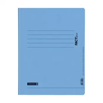 BRUNNEN FACT!plus Quick Binder azul claro DIN A4 cartón