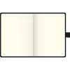 BRUNNEN KOMPAGNON cuaderno A6 en blanco 192 páginas tapa dura negro