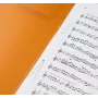 BRUNNEN FACT! archivador de informes A4 PP naranja 150 hojas con mecanismo metálico