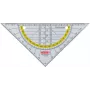 BRUNNEN escuadra OFFICE TO GO 16,0 cm transparente