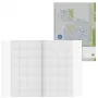 Brunnen cuaderno escolar reciclado Lineatur 26 cuadriculado con margen A4 16 hojas 32 páginas papel reciclado 70 g/m² Blauer Engel