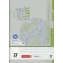BRUNNEN cuaderno escolar reciclado A4 Lineatur 27 rayado con margen interior y exterior - 32 páginas