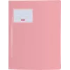 BRUNNEN FACT! carpeta de cuadernos polipropileno rosa pastel translúcido DIN A4