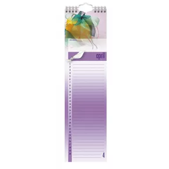 BRUNNEN calendario de cumpleaños no anual 9,5 x 34,5 cm (0000176424)