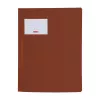 BRUNNEN FACT! Carpeta de cuadernos polipropileno marrón translúcido DIN A4