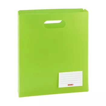 BRUNNEN FACT!pp Caja de documentos A4 5 cm verde
