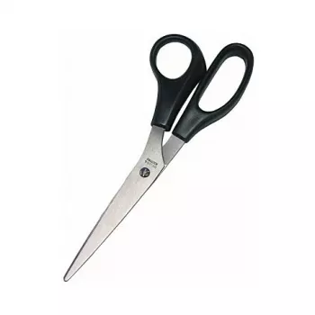 WEDO Tijera Ergonomic 210 mm acero inoxidable negro/rojo