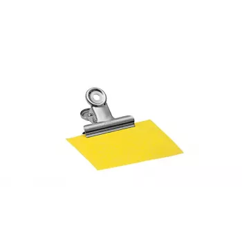 WEDO 64 21350 Clip de acero niquelado, plateado, 50 mm, 100 uds.