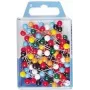 WEDO 56 199 chinchetas de marcado, 16 mm, cabeza de 6 mm, colores surtidos