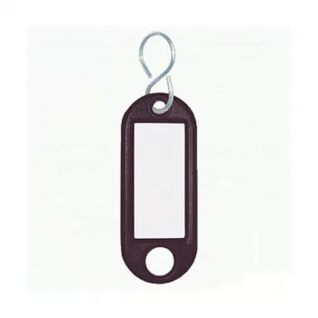 WEDO Clips negros 52 mm 10 uds. 262103401