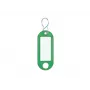 WEDO Clip jumbo verde 52 mm 21 mm 10 uds. acero con recubrimiento plástico